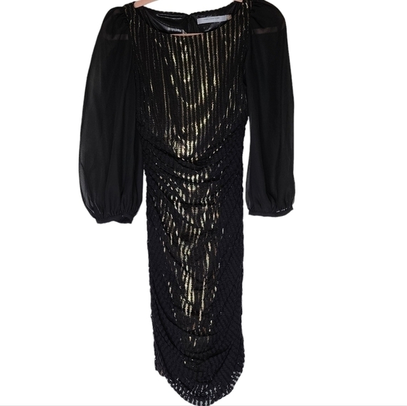 Marc New York Dresses & Skirts - 𝅺MARC NY LBD With Gold Underlay